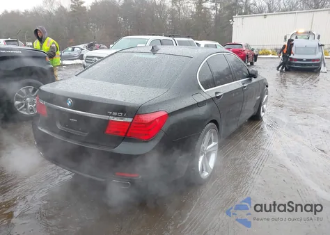 2010 BMW 750I z USA, uszkodzony, nr VIN WBAKA8C56ACY35755